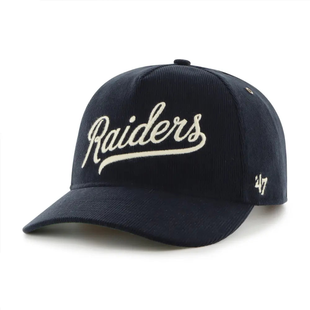 Gorra 47 NFL Hitch Rf Golden Age Cord Raiders