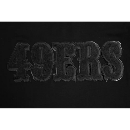 Playera Pro Standard NFL Triple Black 49Ers