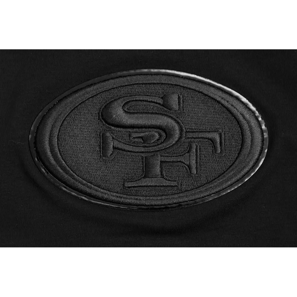 Playera Pro Standard NFL Triple Black 49Ers