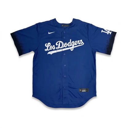 Jersey Nike MLB Autografiado por Mookie Betts #99 City Connect Dodgers