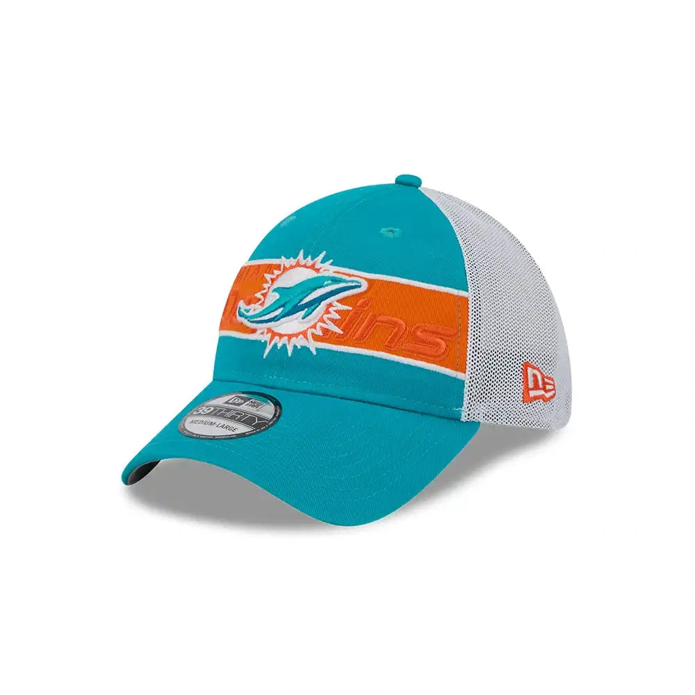 Gorra New Era 3930 NFL Banded Team Dolphins