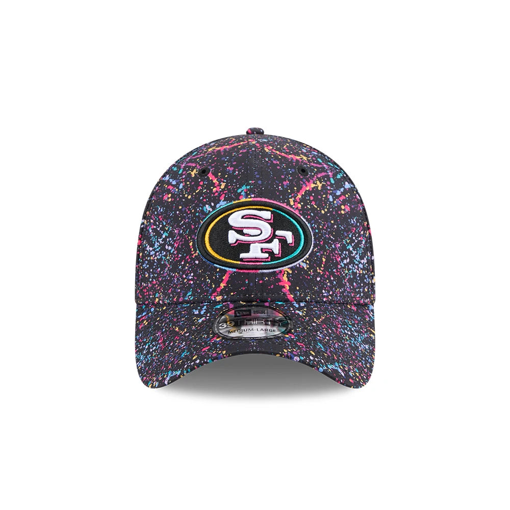 Gorra New Era 3930 NFL Crucial Catch 2025 49Ers