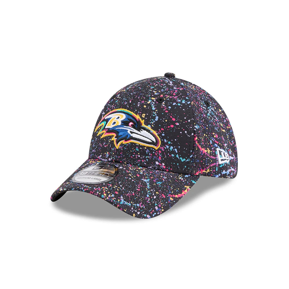 Gorra New Era 3930 NFL Crucial Catch 2025 Ravens