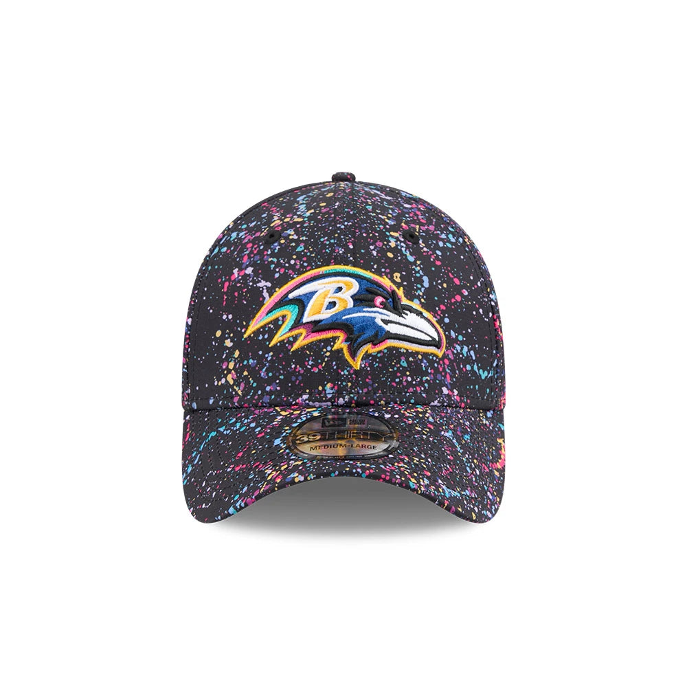 Gorra New Era 3930 NFL Crucial Catch 2025 Ravens