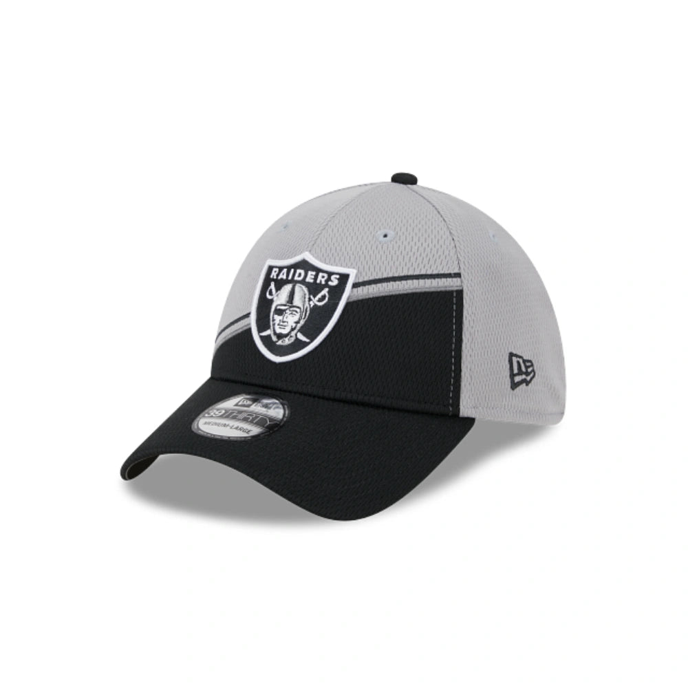 Gorra New Era 3930 NFL Sideline 2023 Raiders