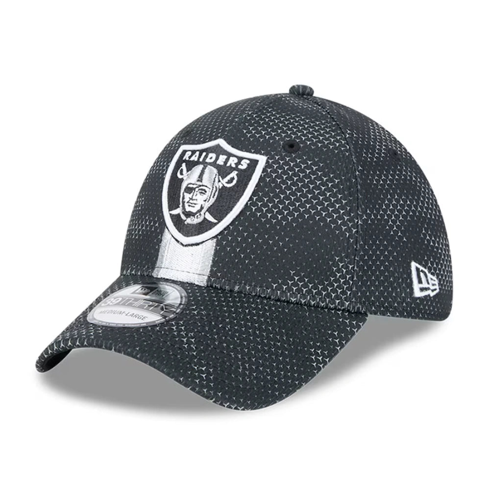 Gorra New Era 3930 NFL Sideline 2024 Raiders