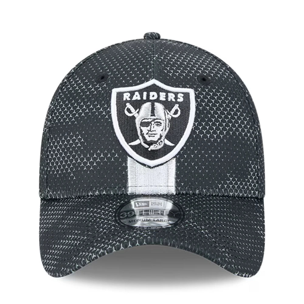 Gorra New Era 3930 NFL Sideline 2024 Raiders