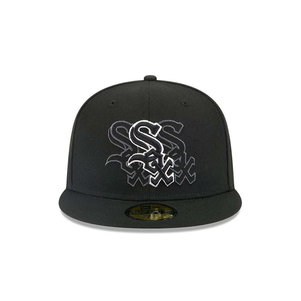 Gorra New Era 5950 MLB Tri-Hit White Socks