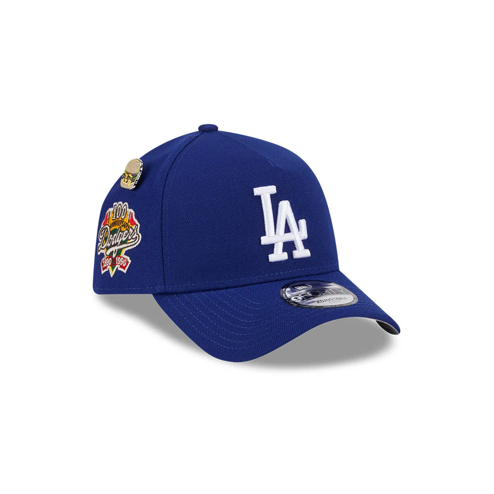 Gorra New Era 940 MLB Local Dish Pin Dodgers