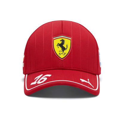 Gorra Scuderia Ferrari F1 Charles Leclerc Team 2025