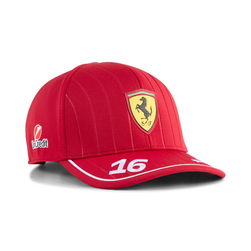 Gorra Scuderia Ferrari F1 Charles Leclerc Team 2025