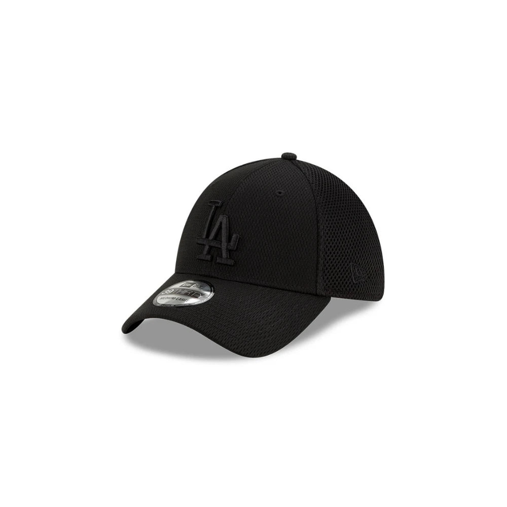 Gorra New Era 3930 MLB Basic Black And Black Dodgers
