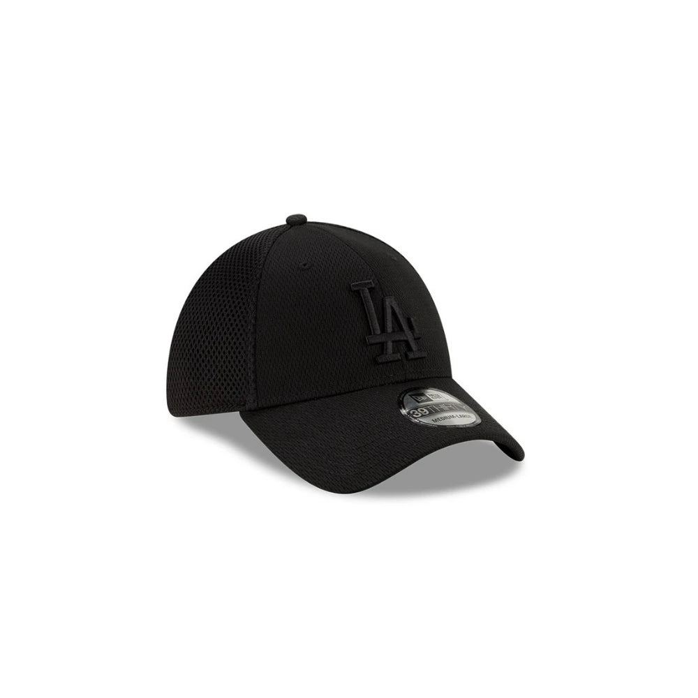 Gorra New Era 3930 MLB Basic Black And Black Dodgers