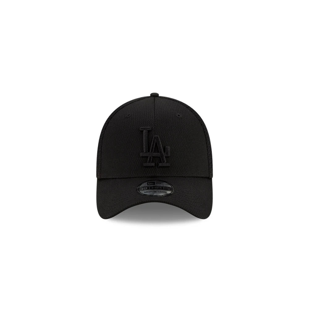 Gorra New Era 3930 MLB Basic Black And Black Dodgers