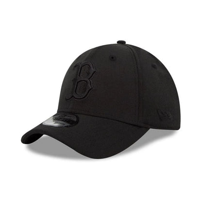 Gorra New Era 3930 MLB Basic Black And Black Red Sox