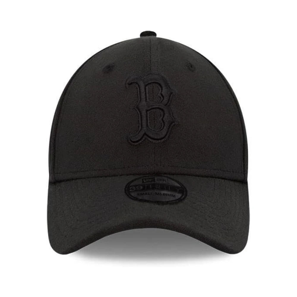 Gorra New Era 3930 MLB Basic Black And Black Red Sox