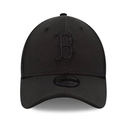 Gorra New Era 3930 MLB Basic Black And Black Red Sox