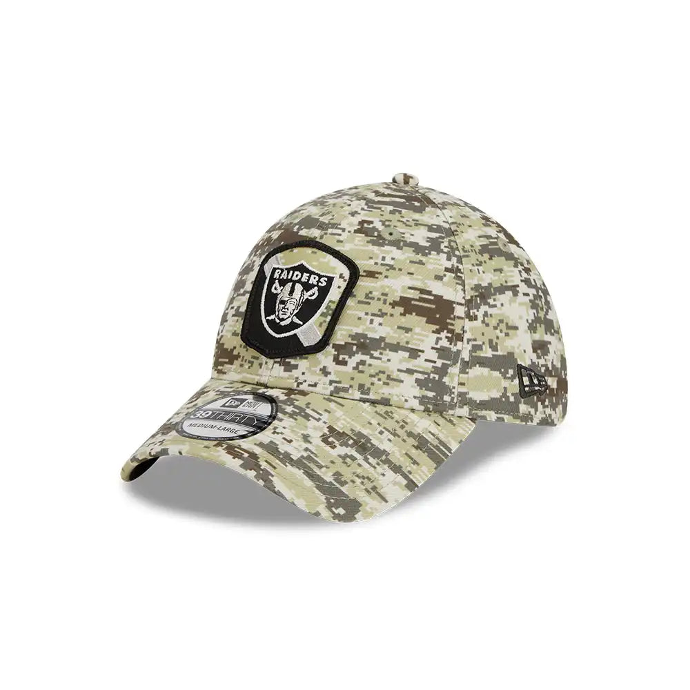 Gorra New Era 3930 NFL Salute To Service 2023 Raiders