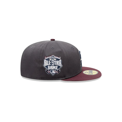 Gorra New Era 5950 MLB Blue Maroon Padres