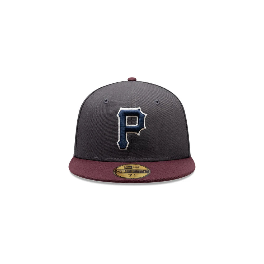 Gorra New Era 5950 MLB Blue Maroon Pirates