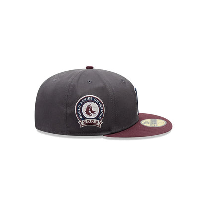 Gorra New Era 5950 MLB Blue Maroon Red Sox