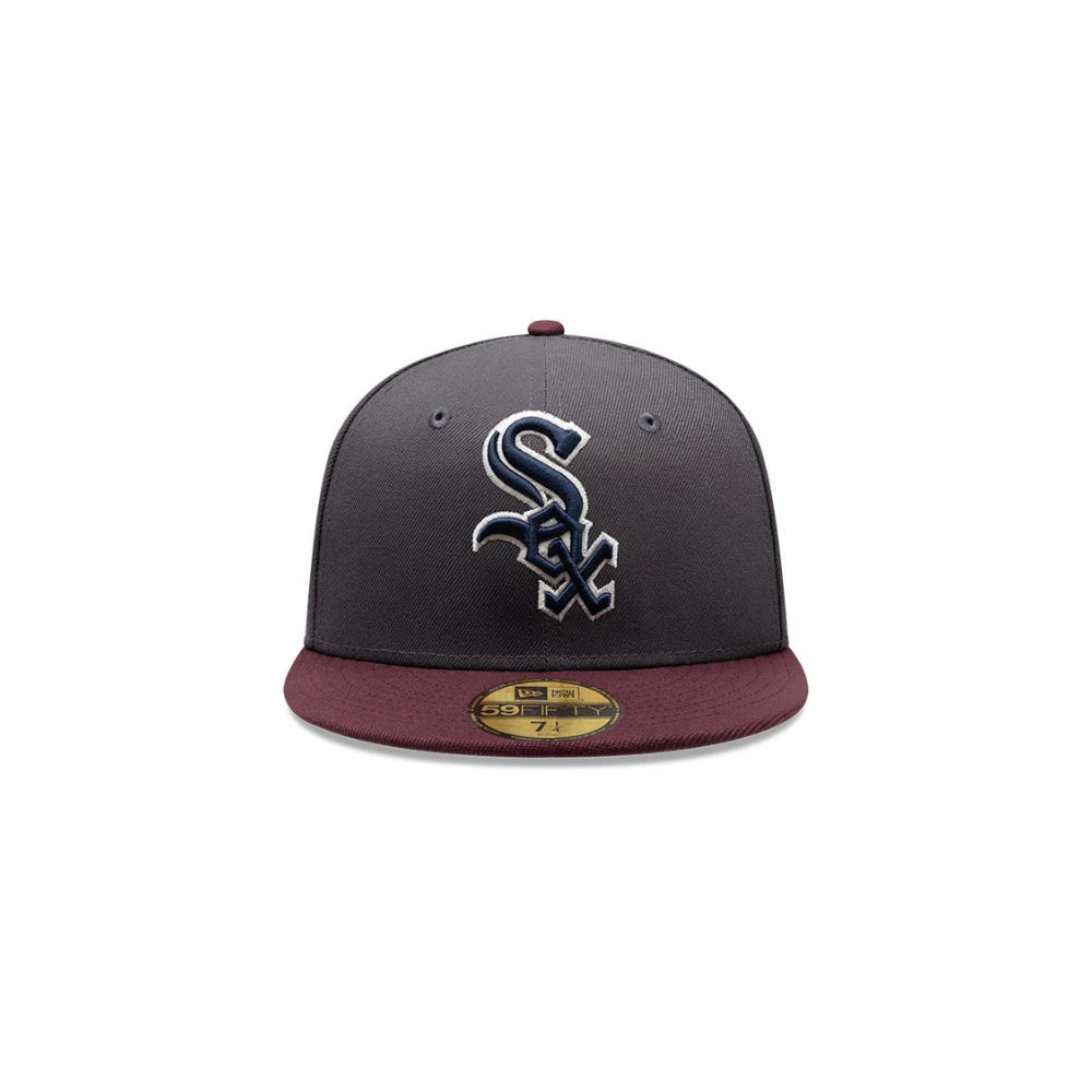 Gorra New Era 5950 MLB Blue Maroon White Sox