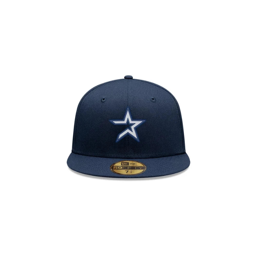Gorra New Era 5950 MLB Coral Blue Astros