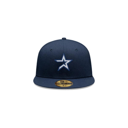 Gorra New Era 5950 MLB Coral Blue Astros