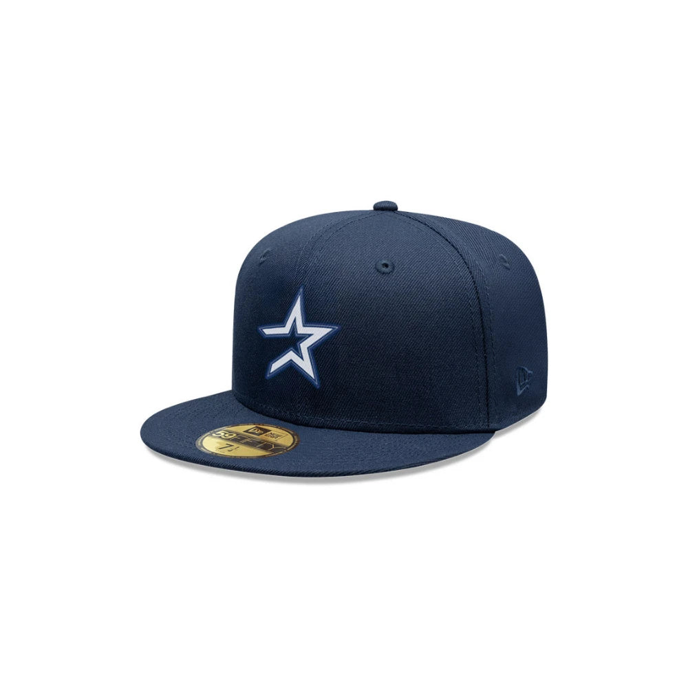 Gorra New Era 5950 MLB Coral Blue Astros
