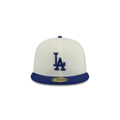 Gorra New Era 5950 MLB Evergreen Chrome Dodgers