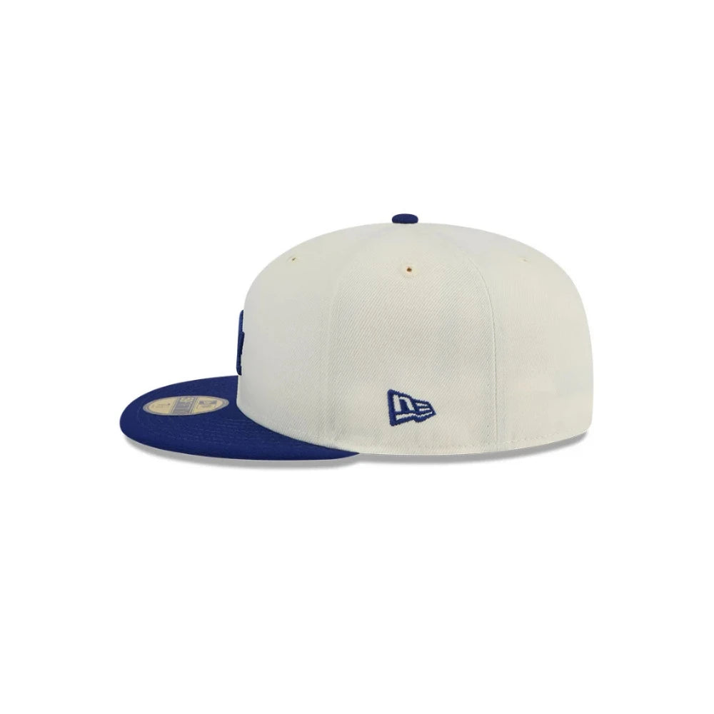 Gorra New Era 5950 MLB Evergreen Chrome Dodgers