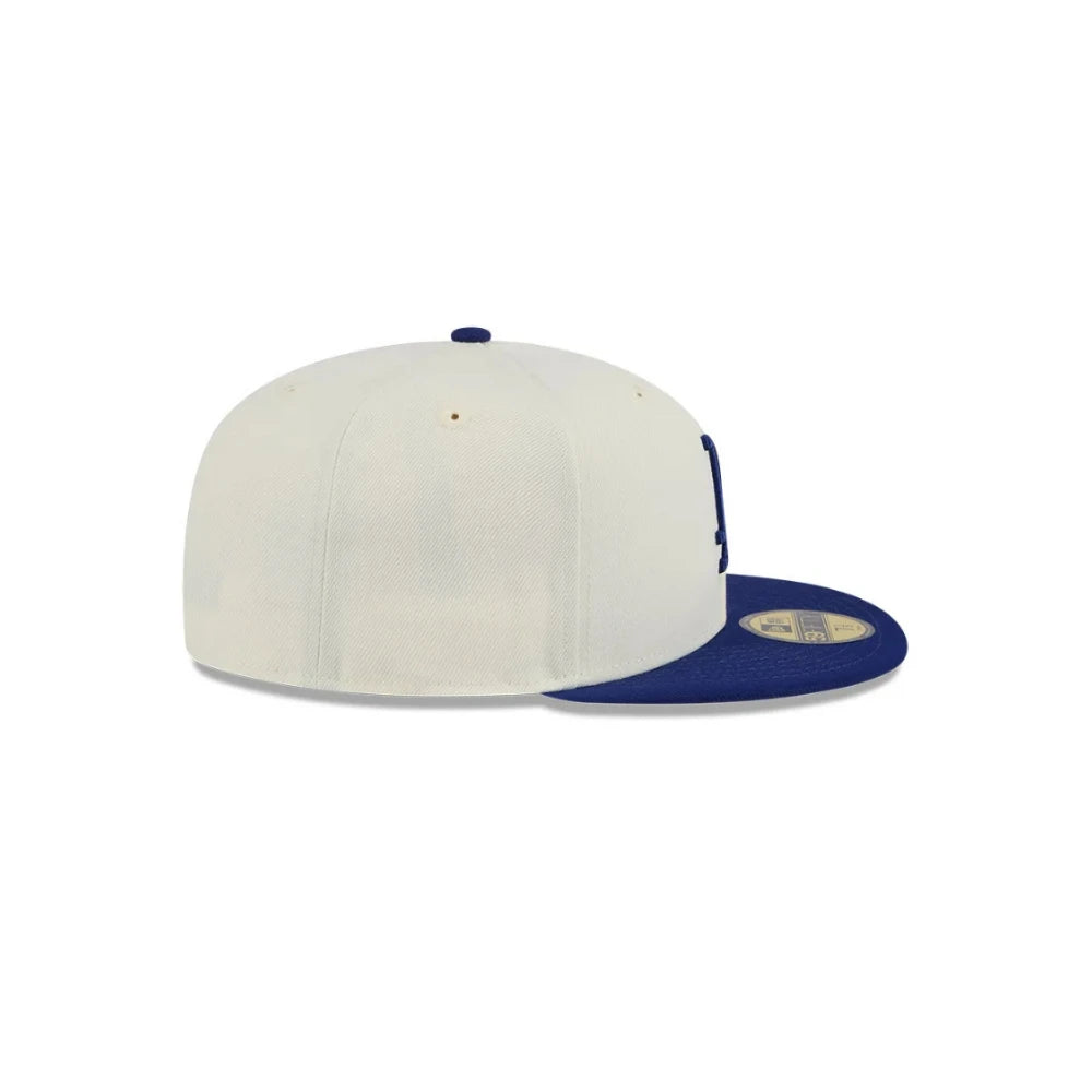 Gorra New Era 5950 MLB Evergreen Chrome Dodgers