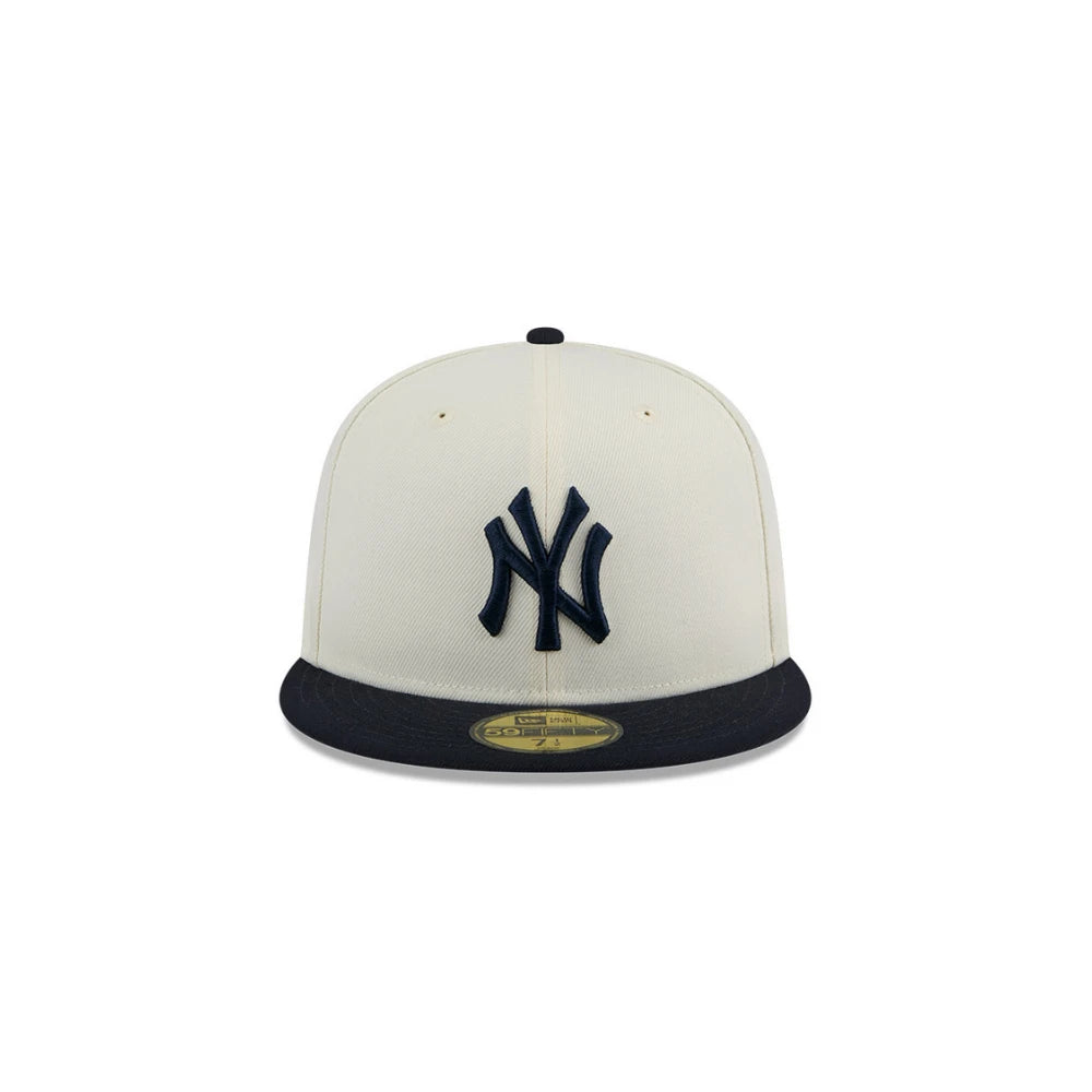 Gorra New Era 5950 MLB Evergreen Chrome Yankees