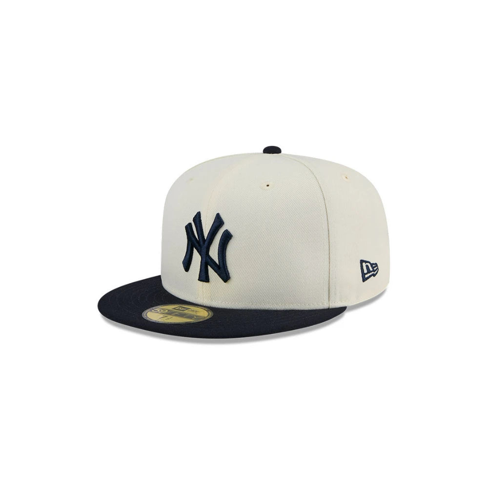 Gorra New Era 5950 MLB Evergreen Chrome Yankees