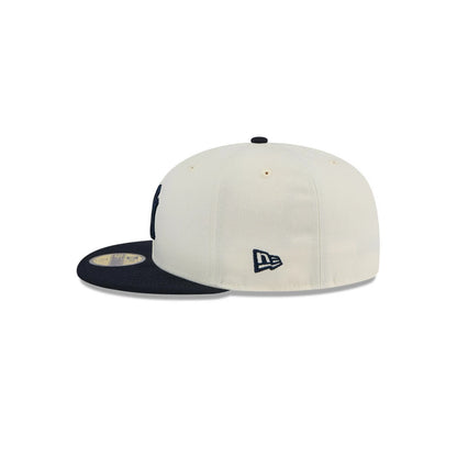 Gorra New Era 5950 MLB Evergreen Chrome Yankees