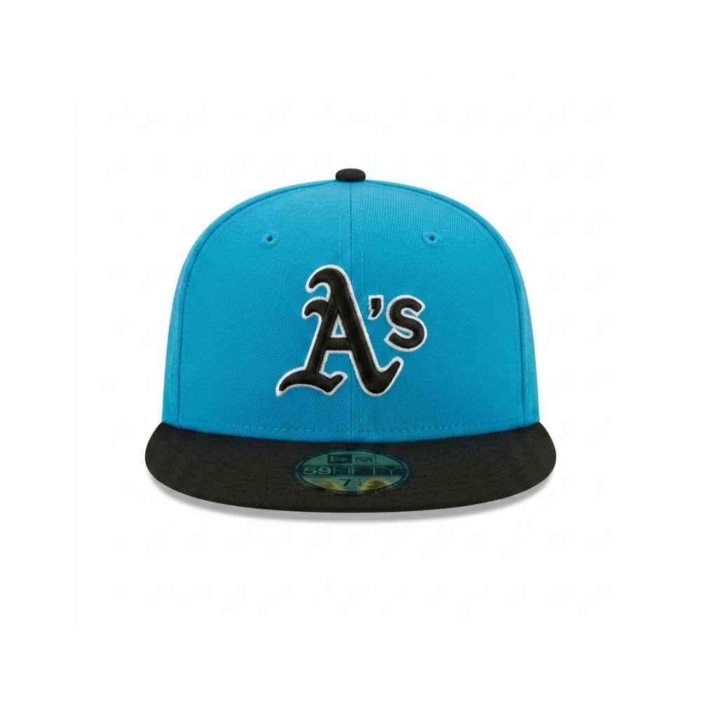 Gorra New Era 5950 MLB Fanatic Blue Athletics