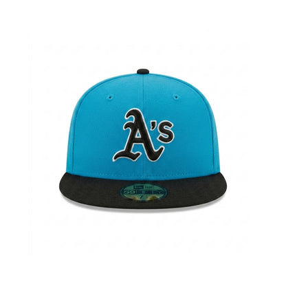 Gorra New Era 5950 MLB Fanatic Blue Athletics