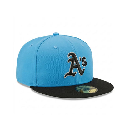 Gorra New Era 5950 MLB Fanatic Blue Athletics