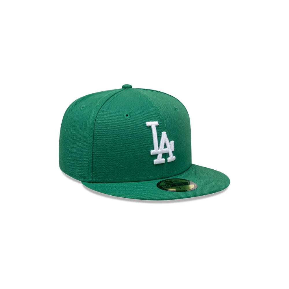 Gorra New Era 5950 MLB Kelly Green White Dodgers