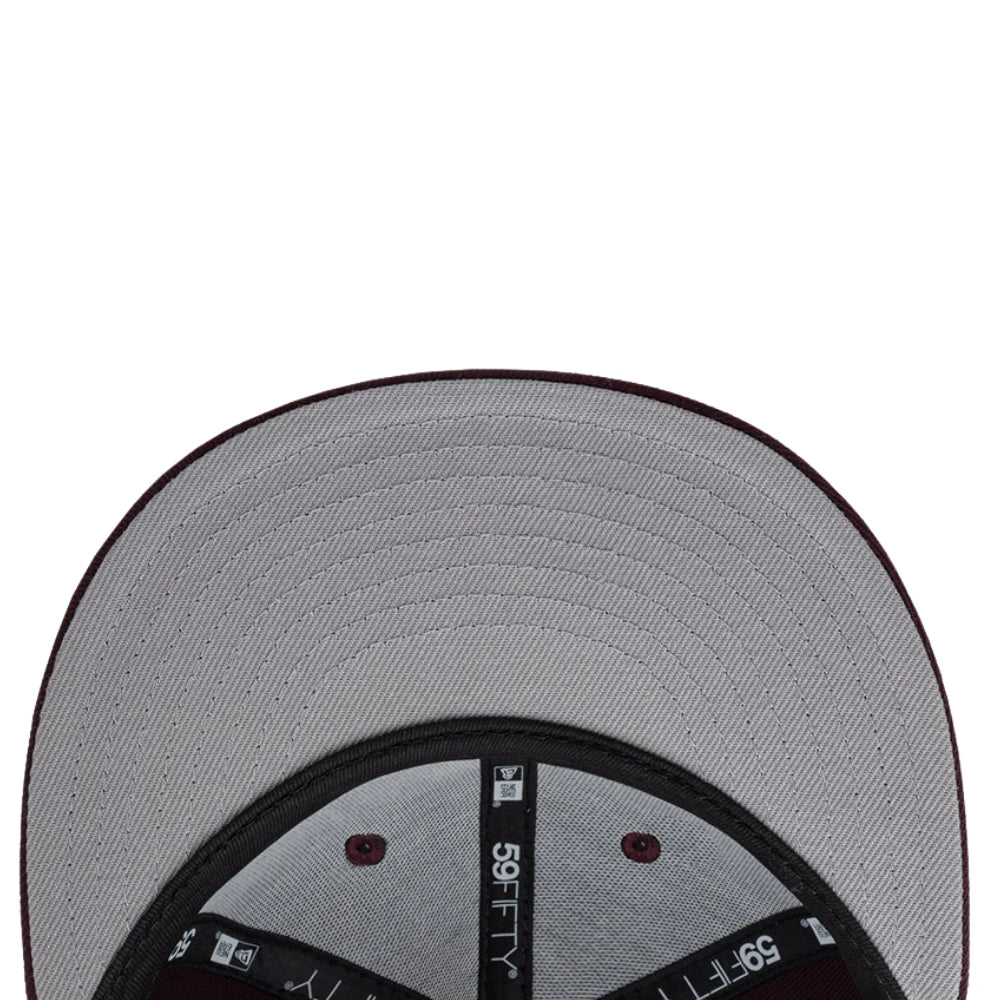 Gorra New Era 5950 MLB MLB Fitted Lila Dodgers