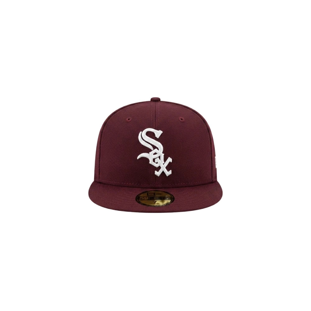 Gorra New Era 5950 MLB MLB Fitted Lila White Sox