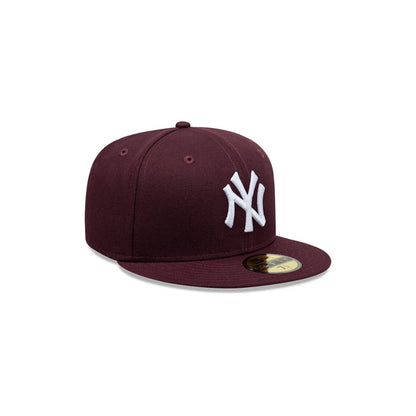 Gorra New Era 5950 MLB MLB Fitted Lila Yankees
