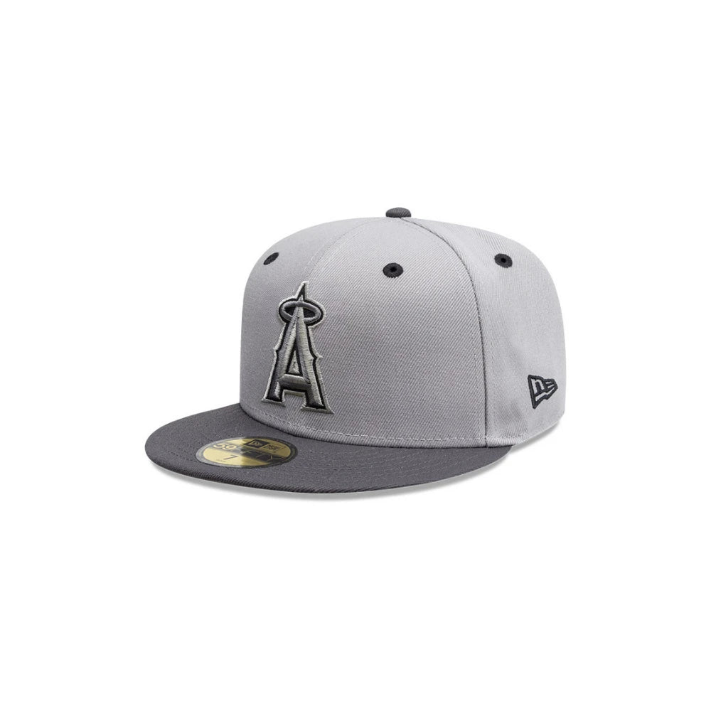 Gorra New Era 5950 MLB MLB Grey Graphite Cerrada Angels