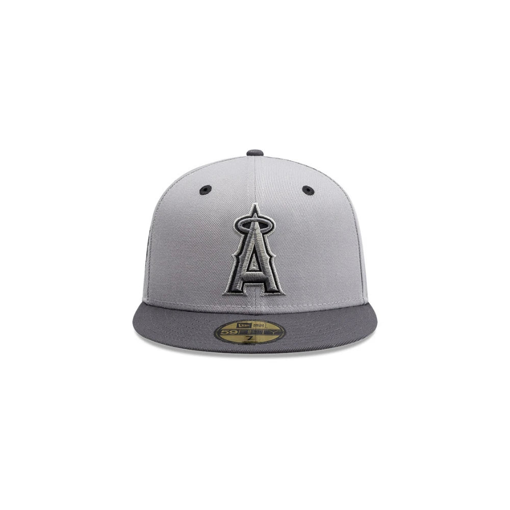 Gorra New Era 5950 MLB MLB Grey Graphite Cerrada Angels