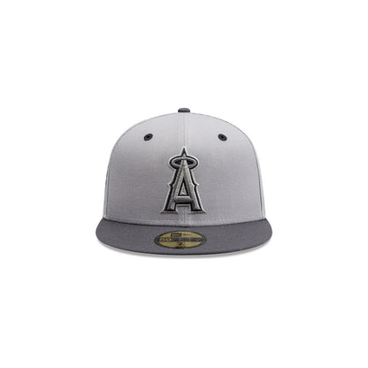 Gorra New Era 5950 MLB MLB Grey Graphite Cerrada Angels