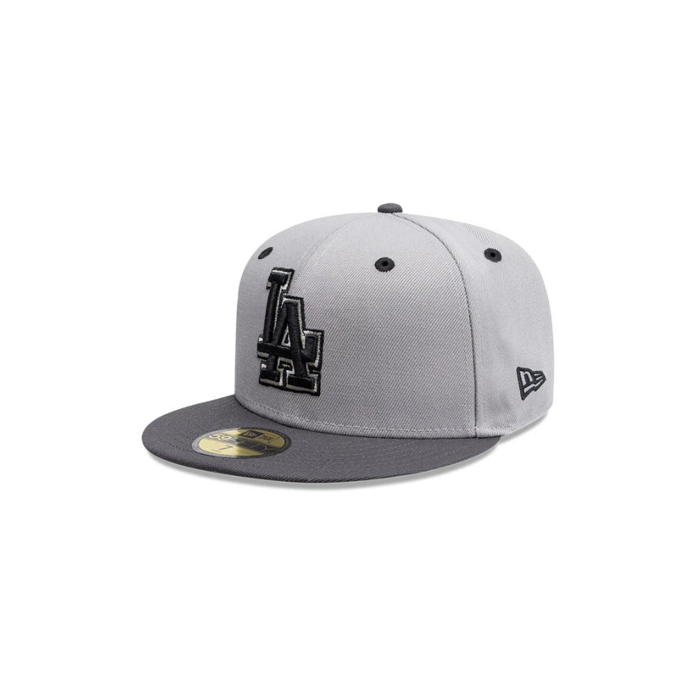 Gorra New Era 5950 MLB MLB Grey Graphite Cerrada Dodgers