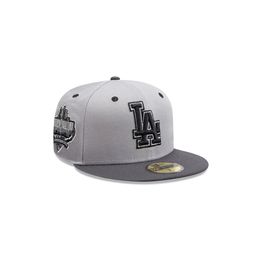 Gorra New Era 5950 MLB MLB Grey Graphite Cerrada Dodgers