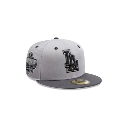 Gorra New Era 5950 MLB MLB Grey Graphite Cerrada Dodgers