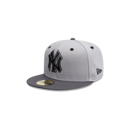 Gorra New Era 5950 MLB MLB Grey Graphite Cerrada Yankees