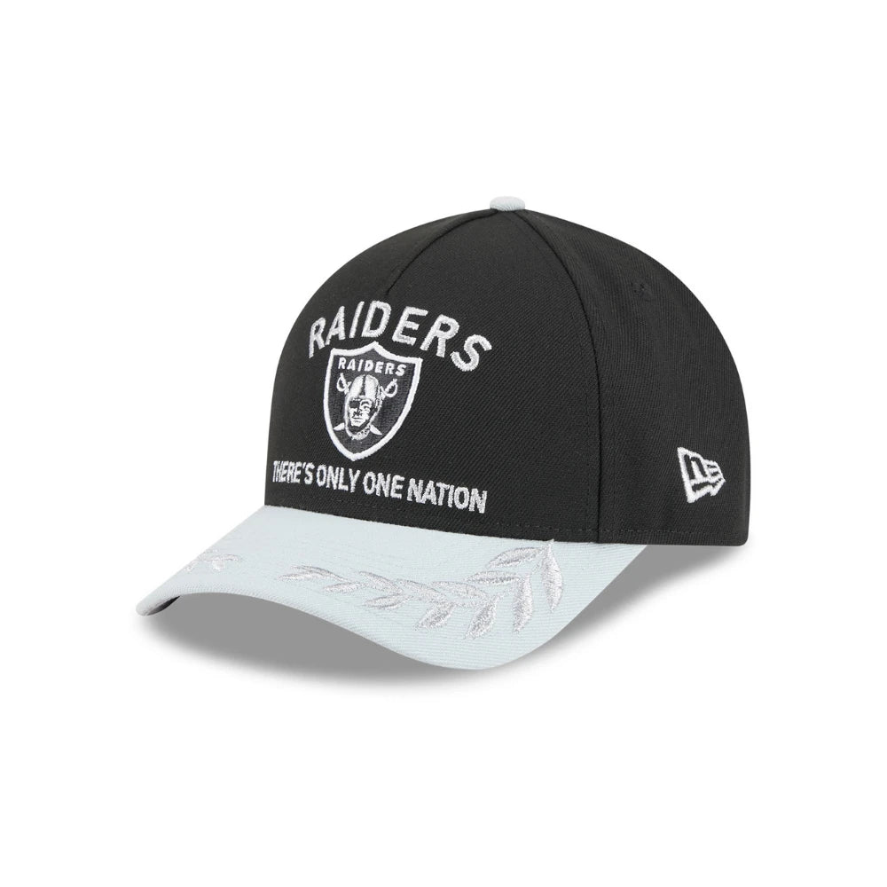 Gorra New Era 940 NFL Draft 2025 Raiders